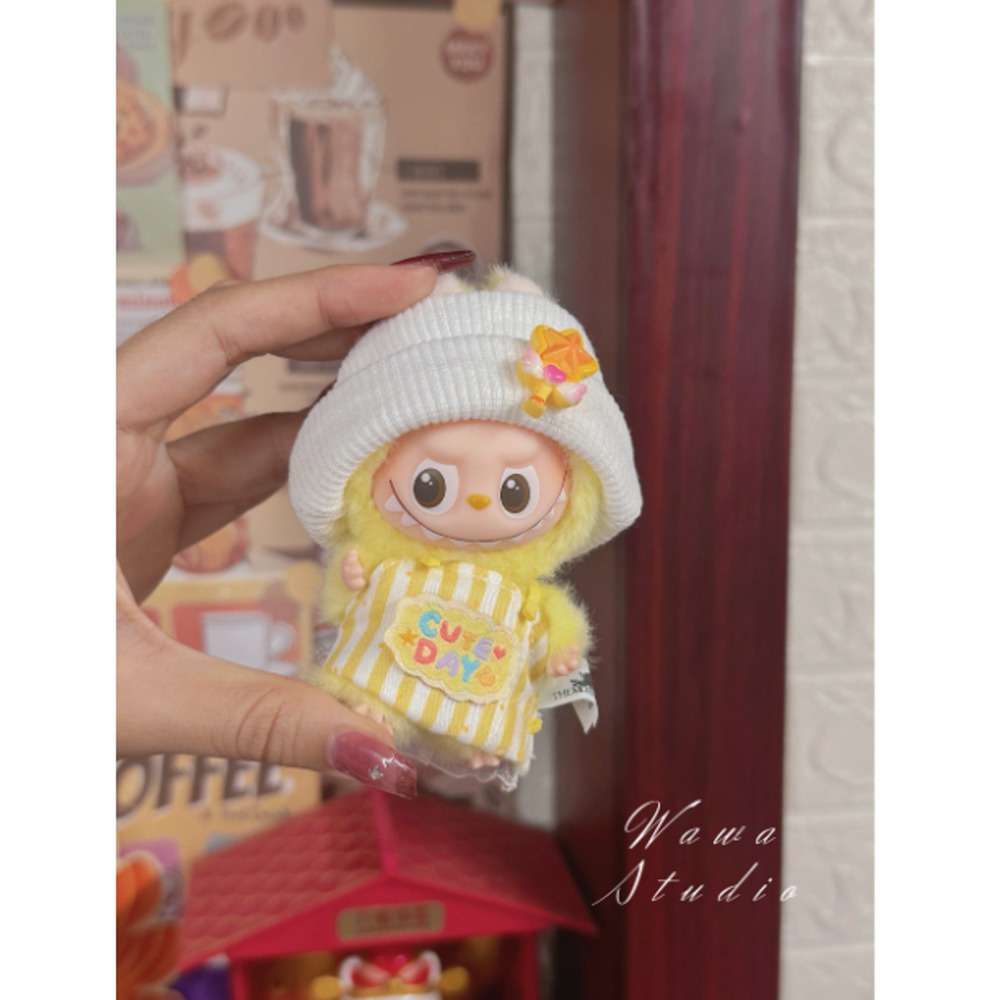 Labubu 3inch bag charm clothes outfits - 1018072